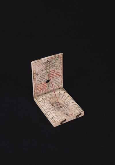Taschenkompass, 1592 von Hans Troschel